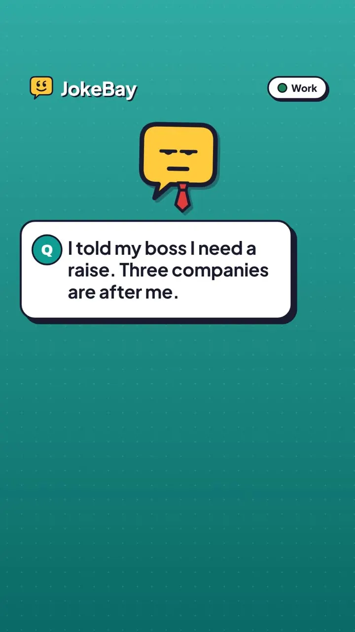 I told my boss I need a raise. Three companies are after me.